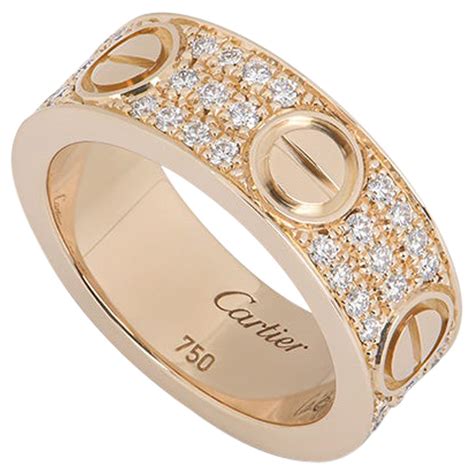 promise ring cartier|cartier love ring with diamonds.